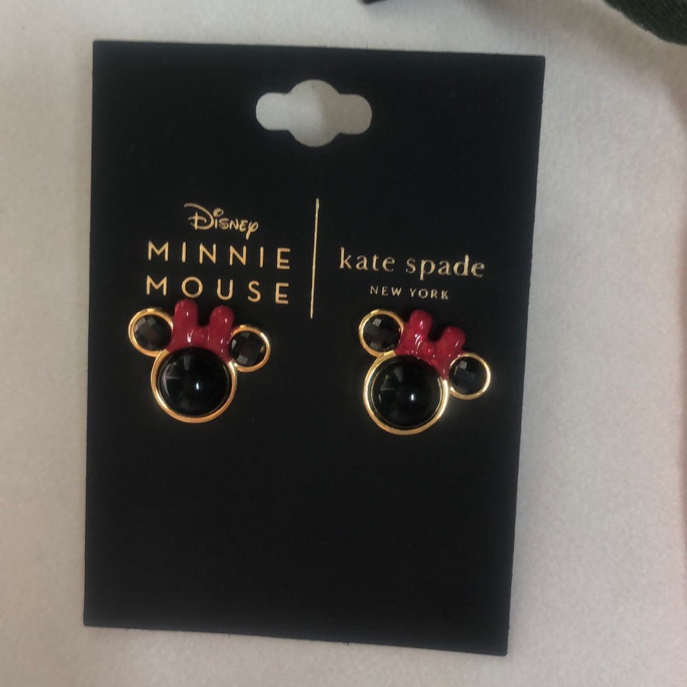 Kate Spade x Disney Minnie Mouse earrings